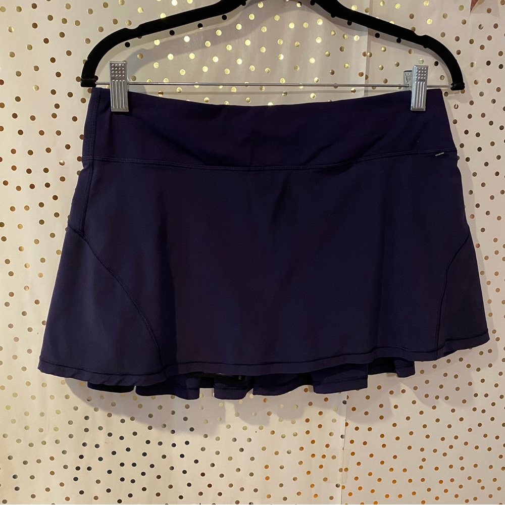 lululemon athletica Navy Performance Tennis Skirt